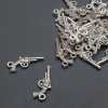 Pendant Hardware Gun, diameter 9×20 mm± packaging 20 g 29 pcs. (+ -)