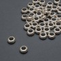Pandora Bead Findings, diameter 7x3mm, hole Ø 3.7mm, packaging 20 g, 52 pcs (+/-)