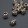 Pandora Bead Finding, hole size 4.5 mm, diameter 8.5×9 mm, packaging 20 g, 11 pcs (+/-)