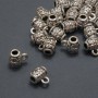 Bail Holder for Jewelry 7x8 mm diameter, 2.7 mm hole, packaging 20 g ± - 21 pcs. (+ -)
