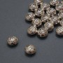 Bead findings insert bead, inner diameter 1, 1mm + -, outer diameter 8x5, 5mm + - packaging 20g 21pcs. (+ -)
