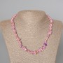 Phosphosiderite Bead Necklace (single) chipped 9×3 mm + -, length 47 cm +