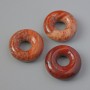 Pandora Bead Red Jasper Natural Stone, 15x5mm, hole 5mm