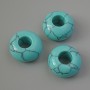 Pandora Bead Turquoise, diameter 14×7mm, hole diameter 5.5mm