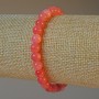 Natural Tourmaline Bracelet with Smooth Beads, 6.5mm diameter, length 18 cm, stretch