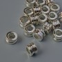 Bead finding insert, diameter 8×5, 5mm+- hole diameter 4.5mm+- packaging 19 pcs+- 20 grams