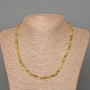 Grossular Necklace (Green Garnet) Natural Faceted Cube Stone, 4mm± Diameter, 47cm± Length