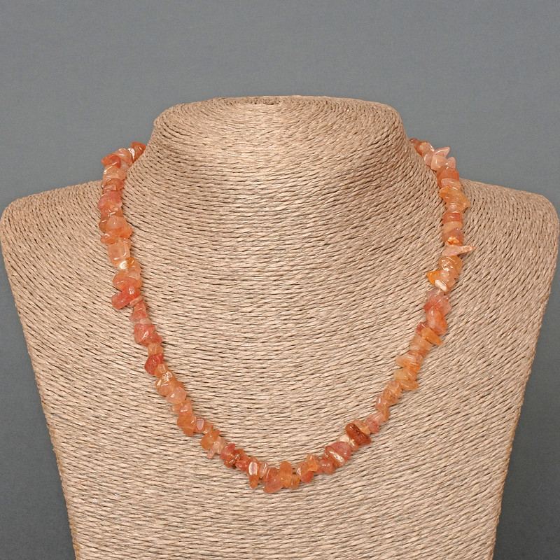 Strawberry Quartz Necklace, natural stone碎碎碎?