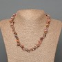 Rhodonite Necklace natural stone碎碎?