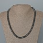 Hematite Bead Smooth Rondelle, diameter 8x3mm+-, length 48cm+