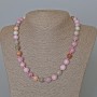 Colored Jadeite Beads Smooth Round Balls, 10 mm diameter, length 49 cm