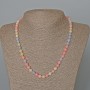 Morganite Beads Natural Stone Smooth Round 6mm Diameter, 49cm Length