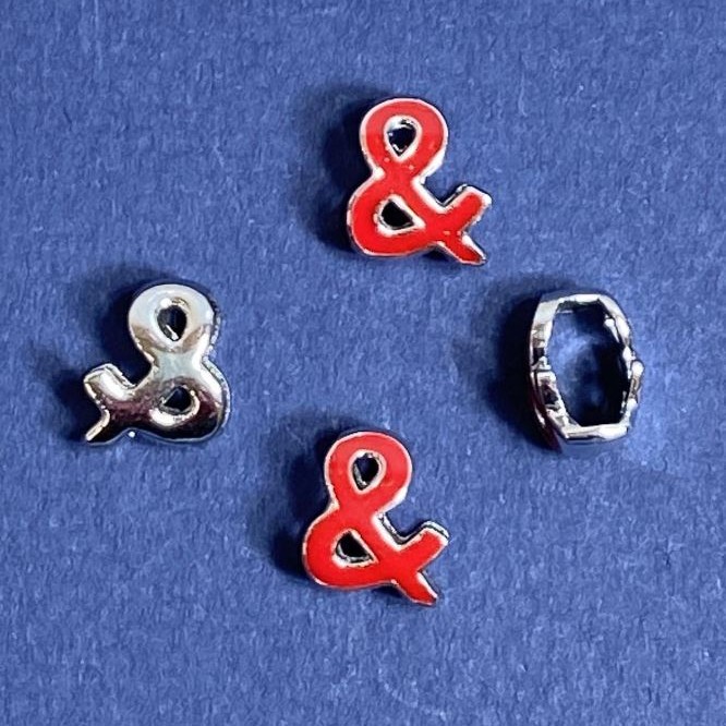 Pandora-Style Spacer "End" 10x9mm, pack of 4 pcs