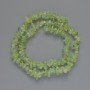 Prehnite Beads Natural Stone Chip, 6x3mm diameter, length 41cm on thread