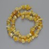 Yellow Opal Beads natural stone chip, diameter 6×3mm±, length 40cm± on thread
