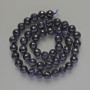 Adventurine Beads Night of Cairo Synthetic Faceted Round 8mm Diameter, 37cm Length on Thread