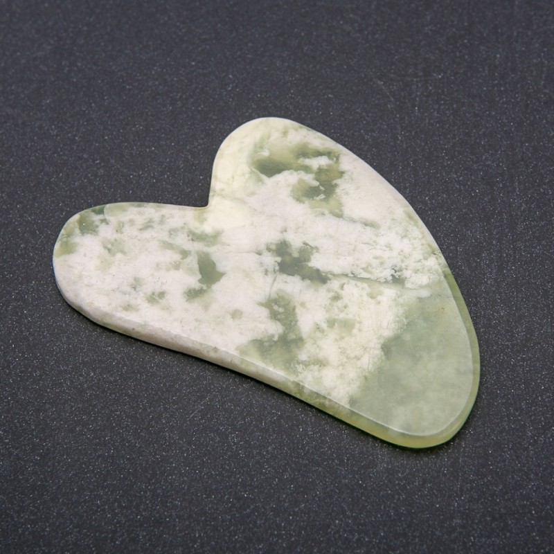 Gua Sha Massage Tool with Natural Onyx Stone 5.5x8 cm