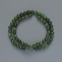 Jadeite Beads Natural Stone Smooth Sphere, 6mm diameter +/-, length 37cm +/- on thread