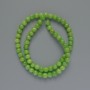 Onyx Beads Smooth Ball 6.5 mm diameter, 40 cm length on thread