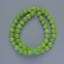 Onyx Beads Smooth Ball 8.5 mm ±, 40 cm ± length, on fishing line