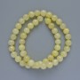 Citrine Beads (Plastic Acrylic) Smooth Round 8.5mm, 40cm Length on Thread