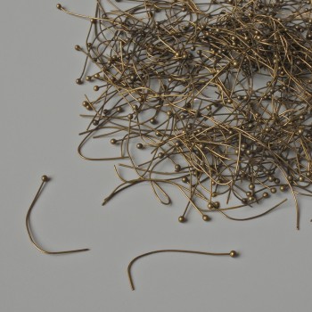 Bronze Pins with Cap Ball, length 40mm