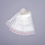 Self-Adhesive Packaging Bag 7.5x18cm, 100pcs/pack