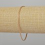 Xuping Gold Plated 18K Bracelet, 19 cm length, 2.5 mm thickness
