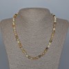 Yellow Agate Smooth Sphere Bead Necklace, 6mm diameter, length 48cm