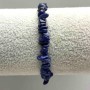 Sodalite Bracelet natural stone chip, 5x2mm, length 18cm± (stretch)