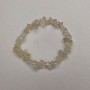 Bracelet Assorted Mountain Crystal and Citrine Chip, diameter 8x3mm±, length 18 cm± stretch