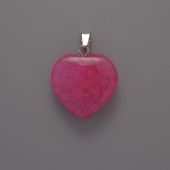 Pendant Heart Turquoise? Wait: actual stone is tourmaline. Translate: Turmaline Heart Pendant, diameter 20x20x6mm, length 28mm