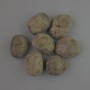 Pyrite Tumbled Natural Stone, diameter 21x17mm (+-) packaged 100 g