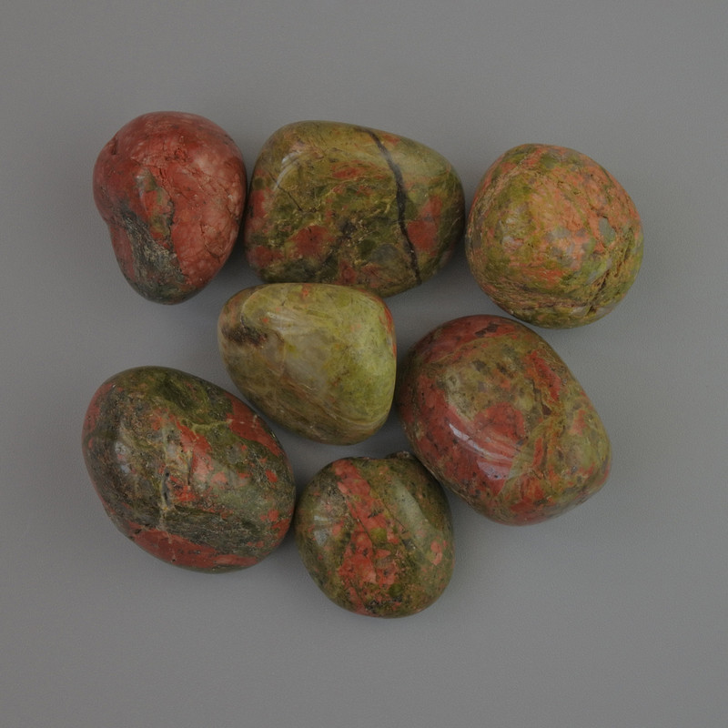 Jasper Heliodor Tumbled Natural Stone