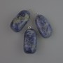 Sodalite Pendant, natural stone, diameter 35x17mm+
