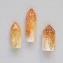 Souvenir Pencil of Natural Citrine from, diameter 22x10mm to 19x9mm (price per 1 pc.)