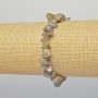 Bracelet Labradorite natural stone chip, 7x4mm diameter + -, length 18cm + - (stretch)