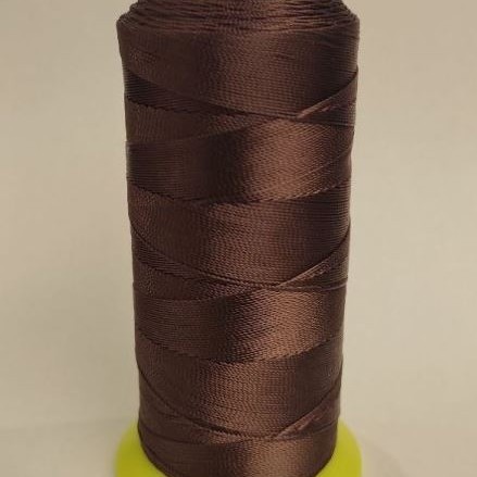 Capron Threading Hardware Brown Thread for Crafting, diameter 0.6 mm