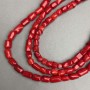 Coral Beads Natural Cabochon, diameter 9-14×8-9mm + -, strand length 40cm + - on fishing line