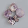 Natural Amethyst Tumbled Crystal, diameter 25x20mm (+-) packaged 100 g