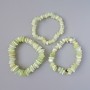 Onyx faceted bracelet, assortment diameters from 8x3mm to 14x3mm + -, length 18cm + - (stretch)