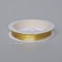 Thread for jewelry lemon color, diameter 0.3mm spool length 18m