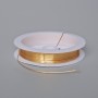 Beading Wire in Gold Color, Ø 0.6 mm Reel, Length 4.5 m