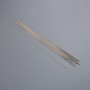 Needle, silver color metal, length 12 cm ± packaging 28 pcs