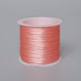 Elastic cord for crafts, bobbin Peach, length 30m+
