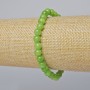 Onyx Bracelet (artificial acrylic) smooth bead, diameter 6.5mm±, length 18cm± (elastic)