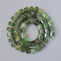 Canadian Jadeite Beads natural jade stone faceted disc, diameter 8×6mm±, length 38cm± with thread bead