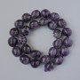 Amethyst Beads natural stone faceted, diameter 14×15mm±, length 39inches± on thread