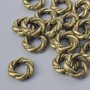 Bronze bead insert finding, 11x3mm diameter, hole diameter 1.1mm, packaged 16 pcs ±