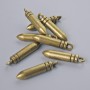Pendant Hardware "Sphere" bronze color, diameter 23.5×4.5mm, bore diameter 1.7mm, packaged 8 pcs ±
